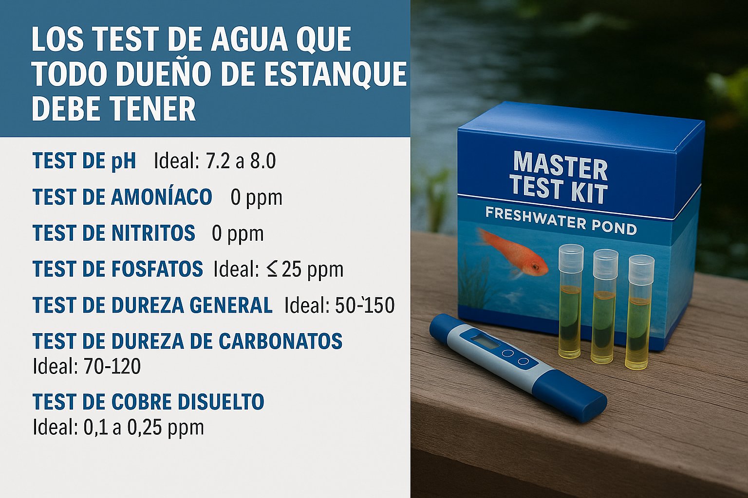 Test para estanques